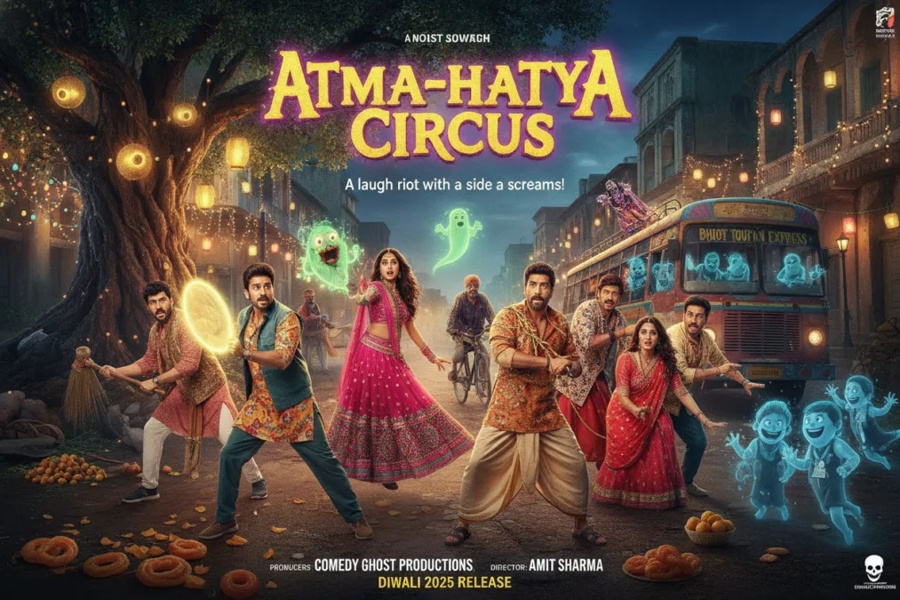 Stree 3 horror comedy movie poster with ensemble cast
