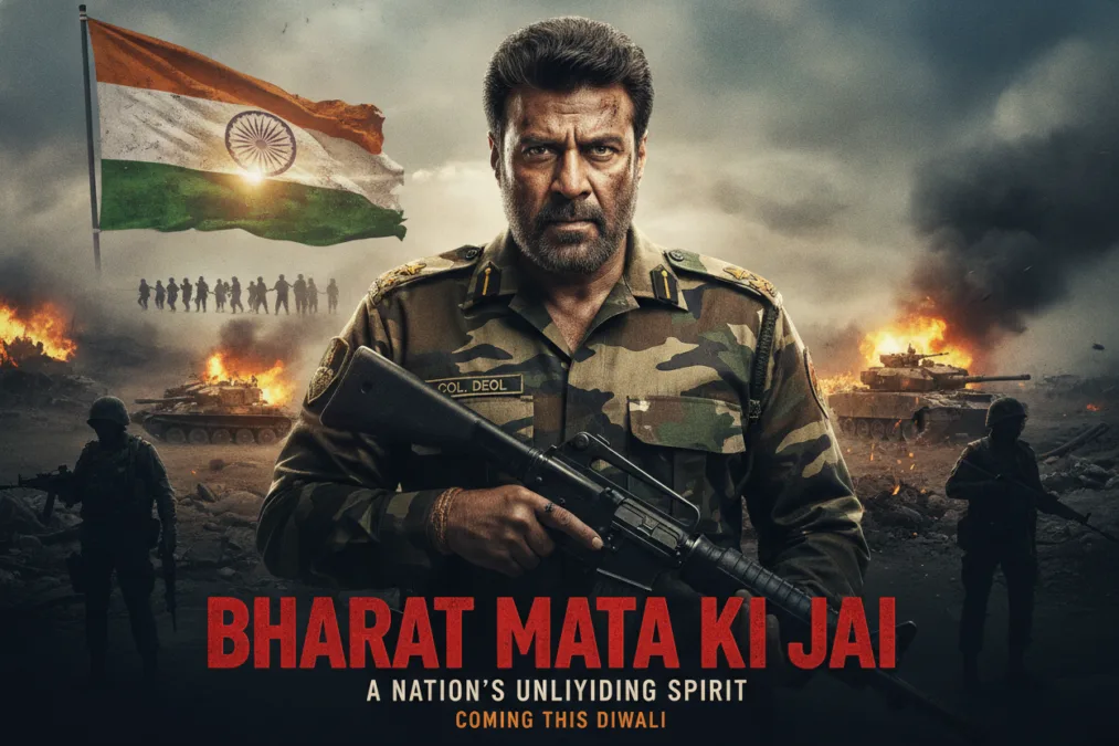 Sunny Deol Border 2 military action poster
