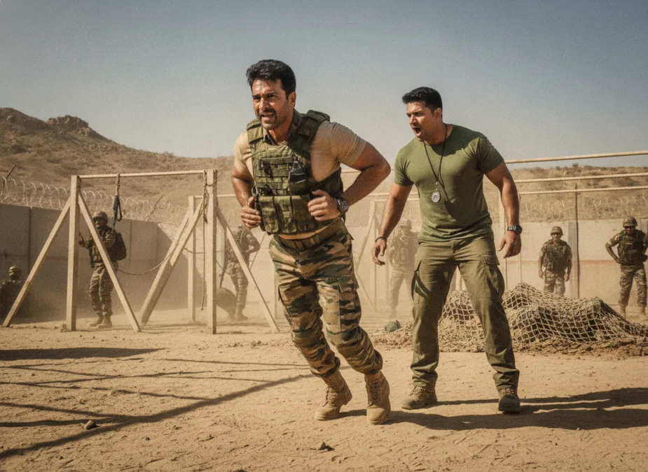 Sunny Deol military training preparation for Border 2
