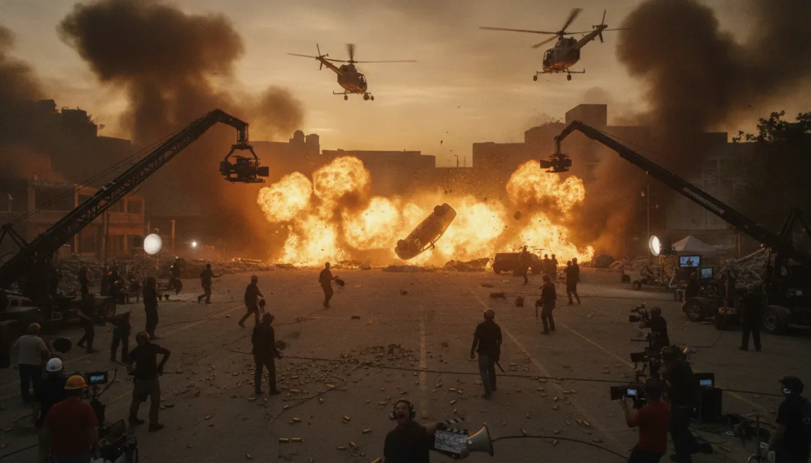 Tiger vs Pathaan massive action sequence filming