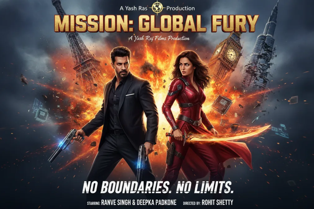 Tiger vs Pathaan spy action crossover poster