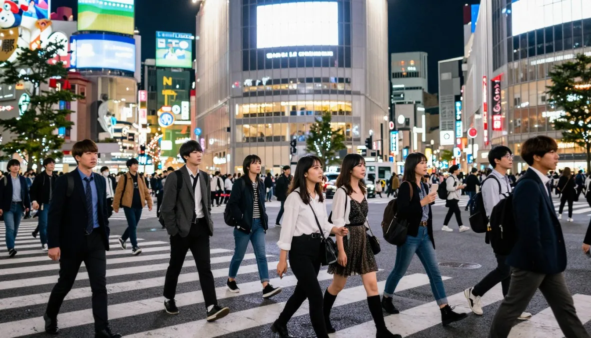 Tokyo modern dating scene in trendy Shibuya district
