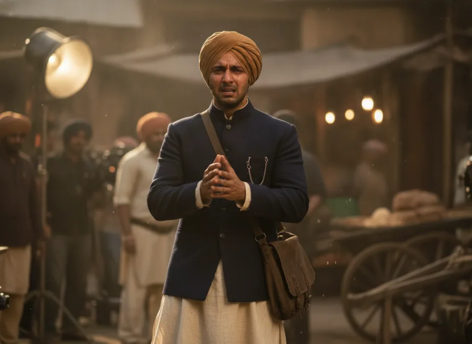 Varun Dhawan in Batwara 1947 period costume