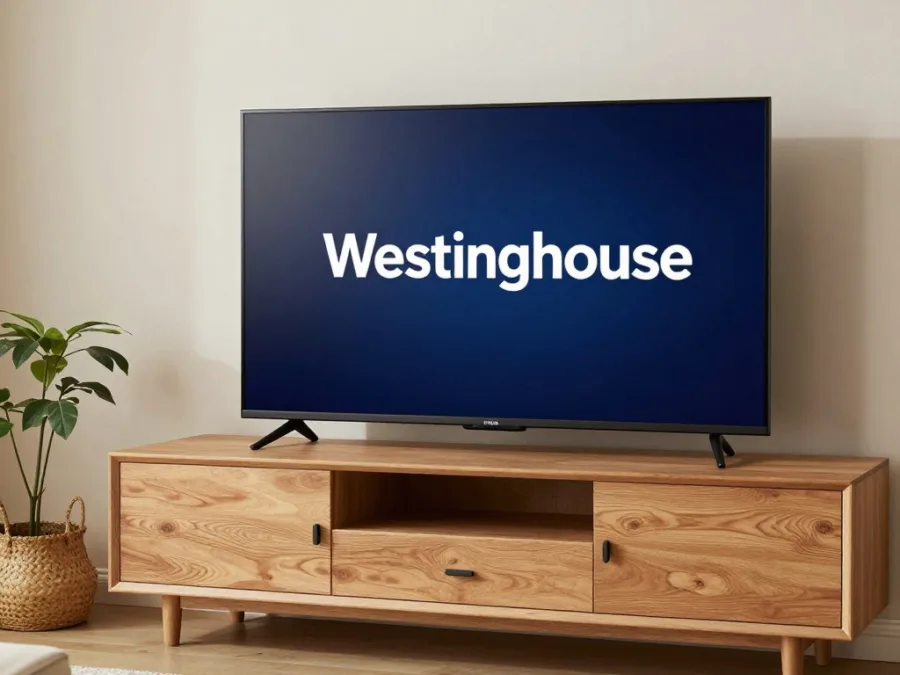 Westinghouse Android TV in budget home setup