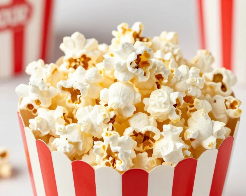air popped popcorn healthy whole grain snack for kids