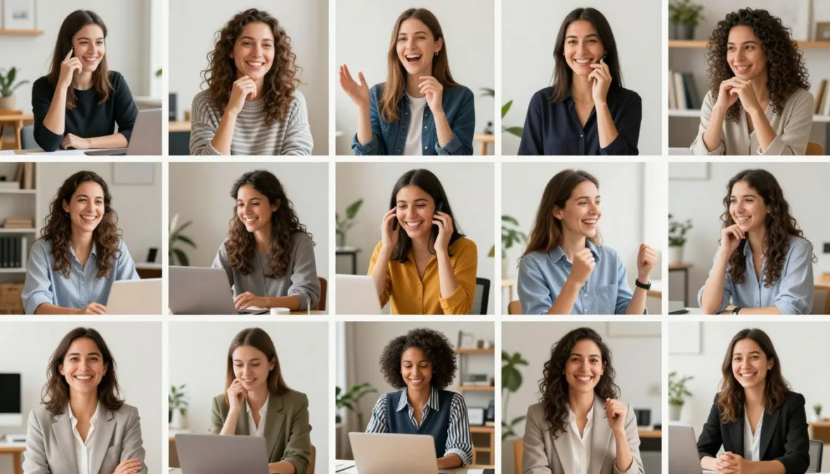 collage of successful women entrepreneurs from different industries celebrating achievements