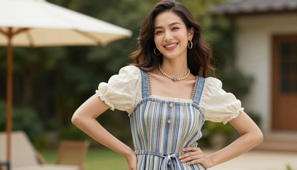 confident young woman wearing multiple summer 2026 trends