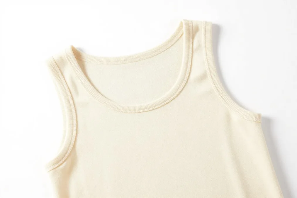 cream colored knit tank top product photo