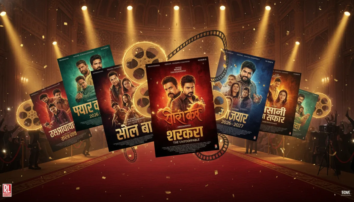 top 10 upcoming movies 2026-2027 India Hindi theatrical release poster montage