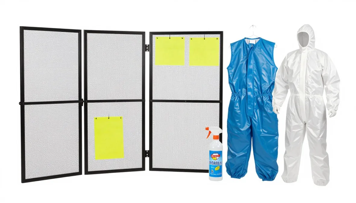 various fly control methods including traps screens and repellents