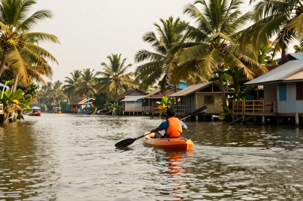 Alappuzha kayaking backwaters