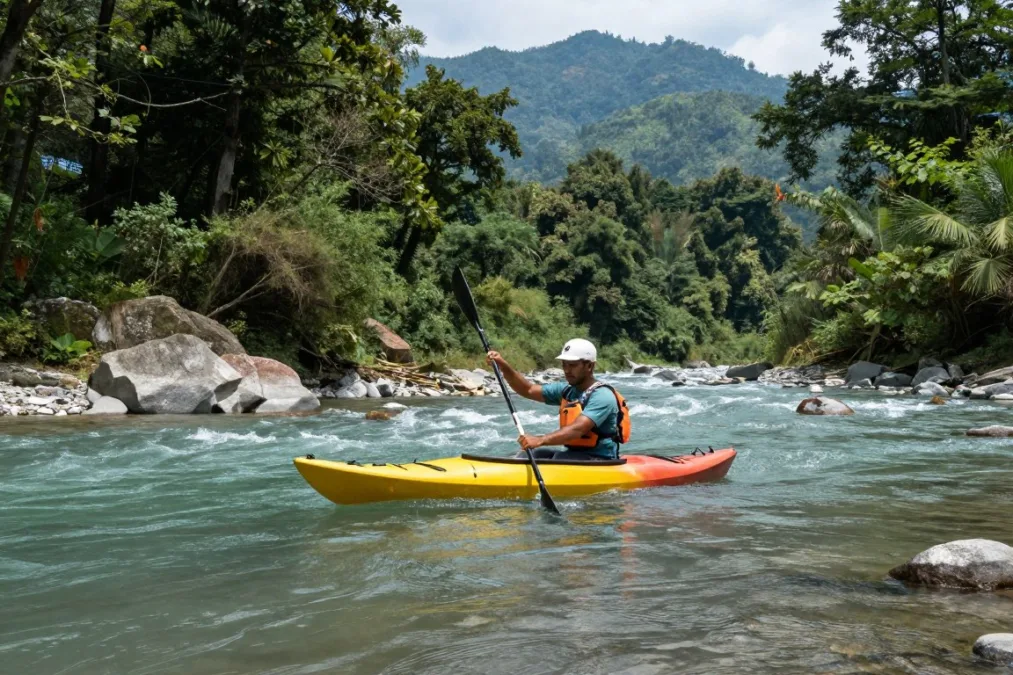 Arunachal Pradesh kayaking river