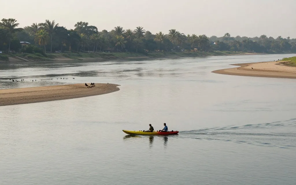Brahmaputra waterways and birds