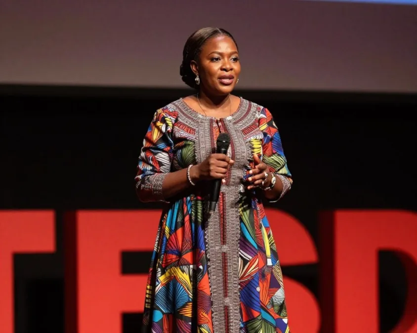 Chimamanda Ngozi Adichie discussing stories and perspective