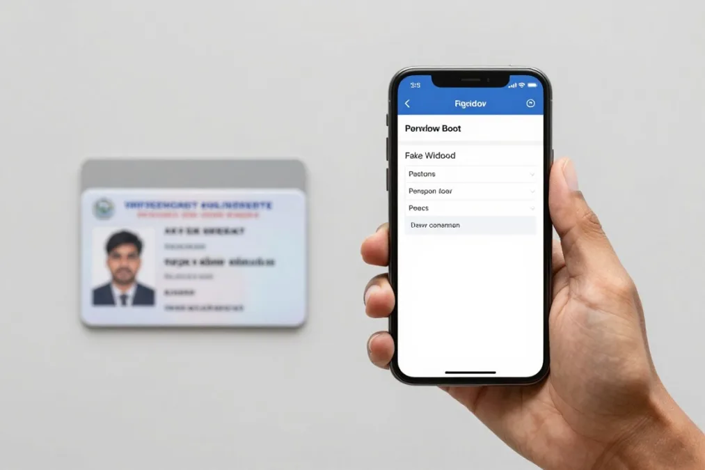 DigiLocker-style digital document access on an Indian smartphone DigiLocker-style digital document access on an Indian smartphone