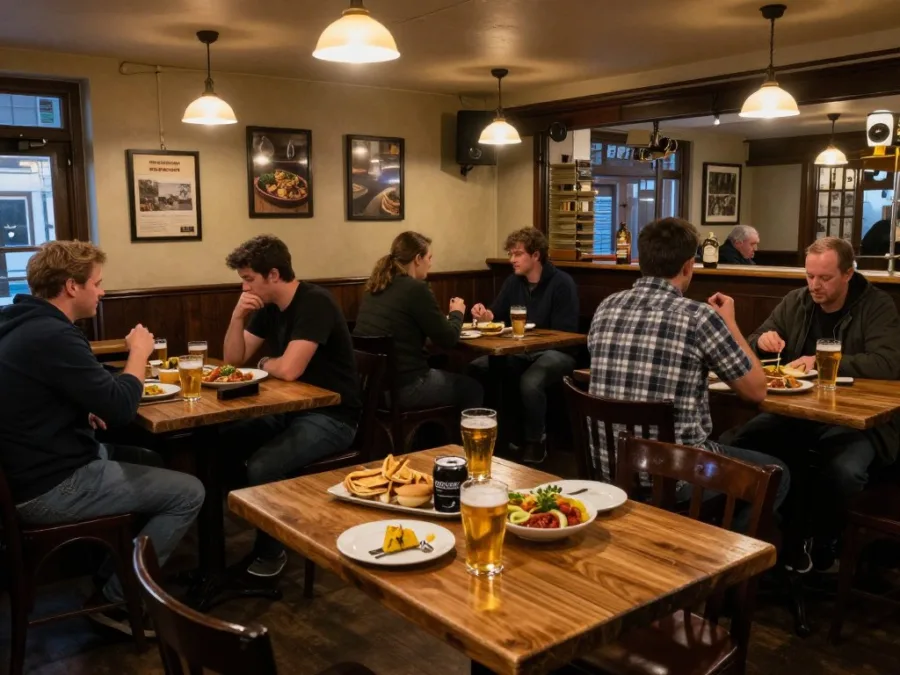 Engels Pub casual dinner and drinks near downtown Edmonds