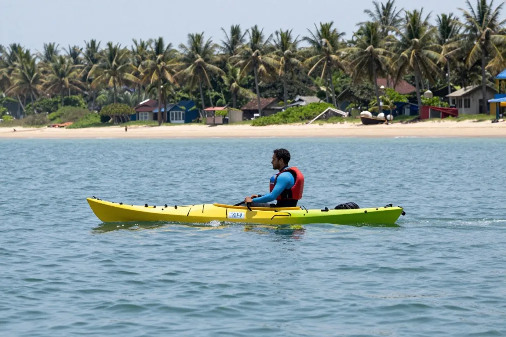 Goa coastal kayaking