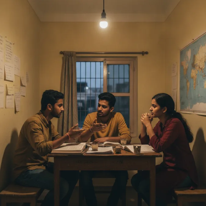 Indian coming of age series scene Indian coming of age series scene