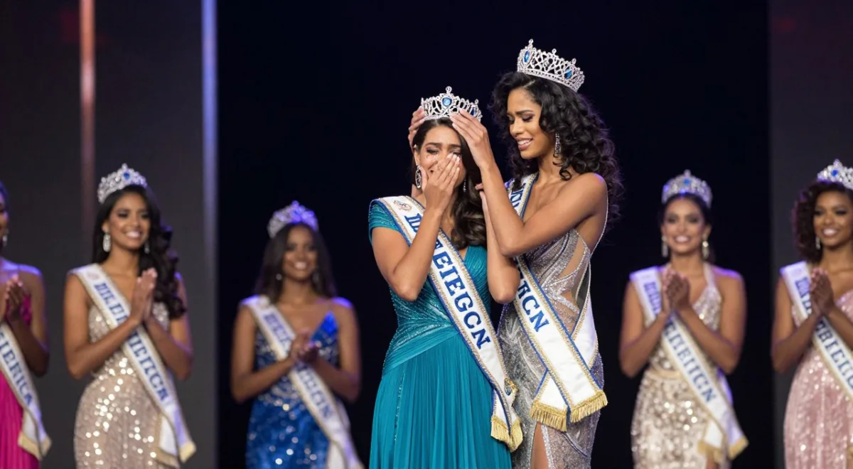 Joheirry Mola crowned Miss World 2026 during emotional ceremony
