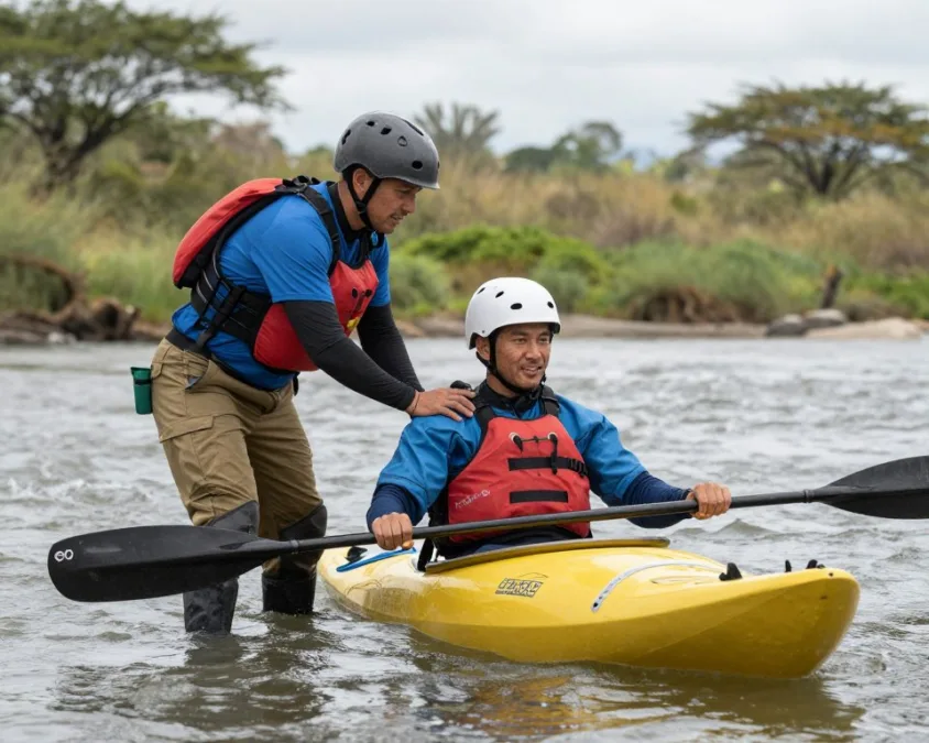 Kali River guided kayaking