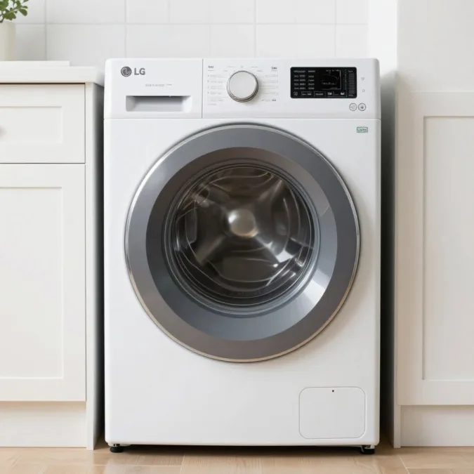LG fully automatic front load washing machine for an Indian home