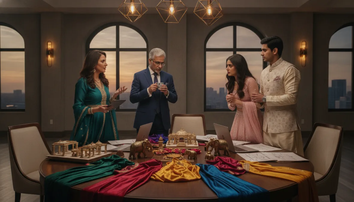Made in Heaven Indian wedding drama inspired visual