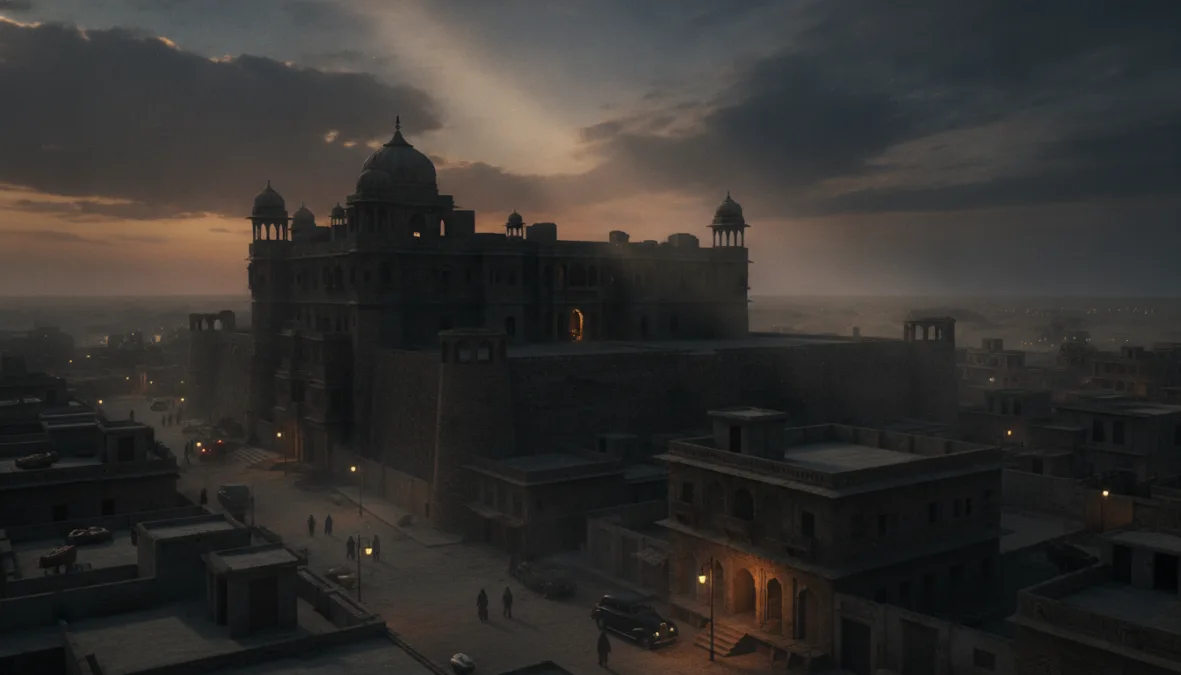 Mirzapur Indian crime drama inspired visual