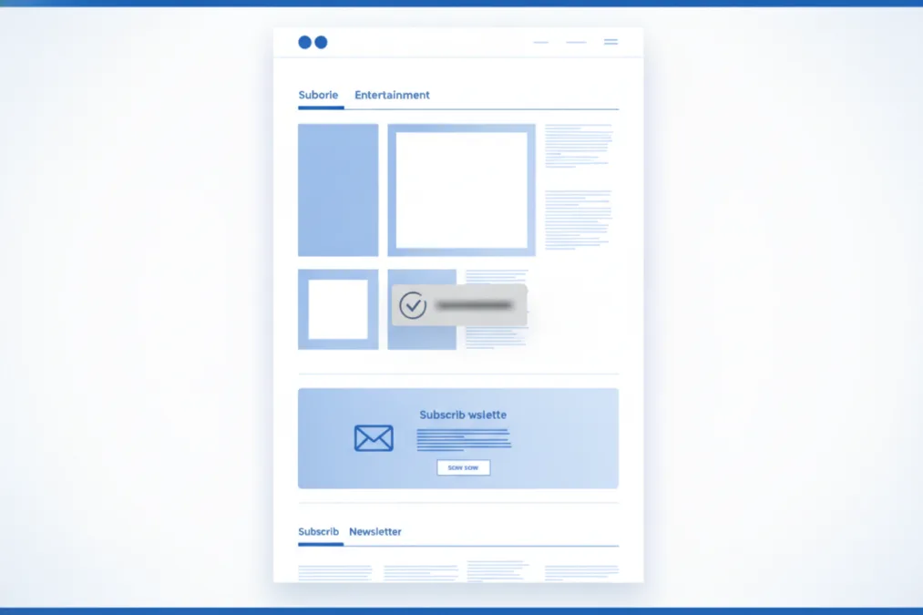 Native CTA design inside a celebrity information article