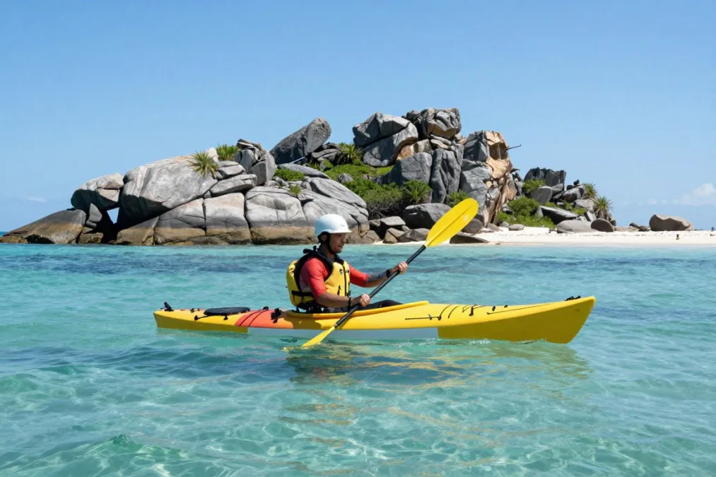 Netrani Island sea kayaking waters