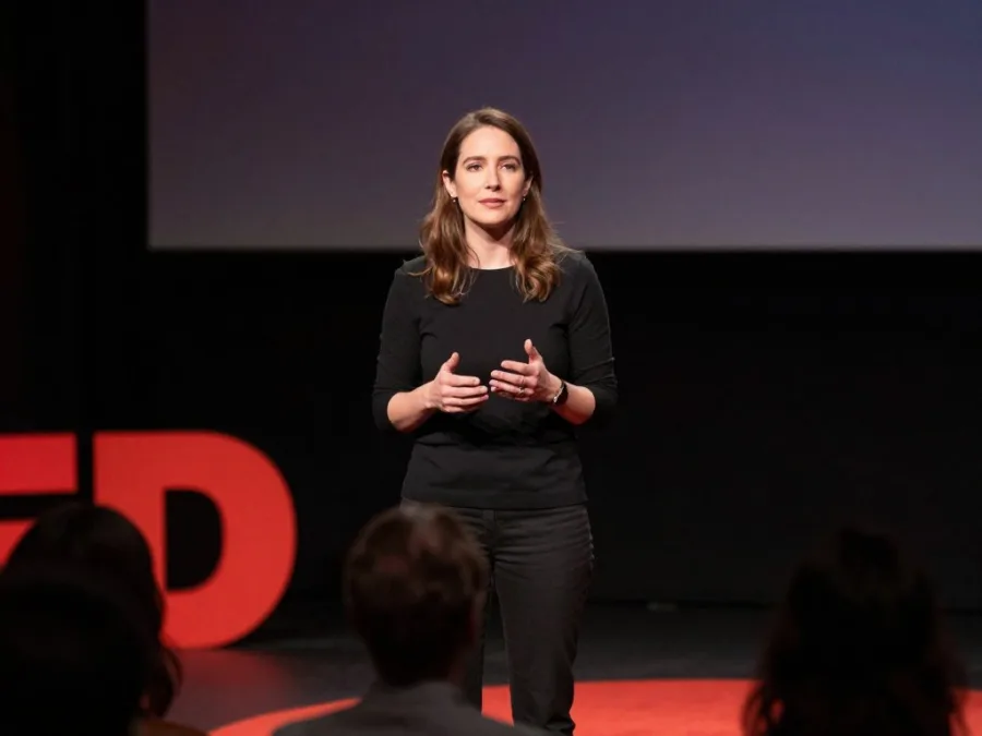 Susan Cain explaining the power of introverts