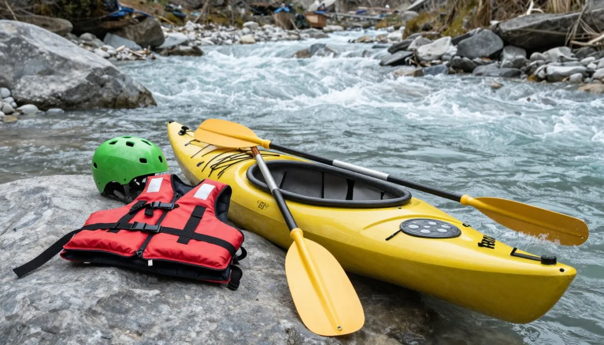 Teesta kayaking equipment
