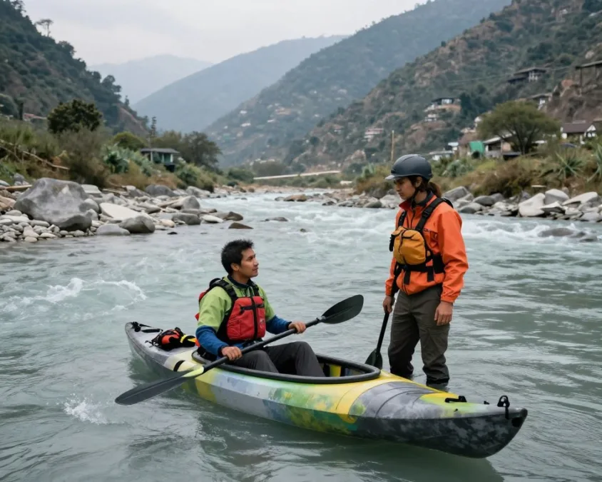 Teesta kayaking guide