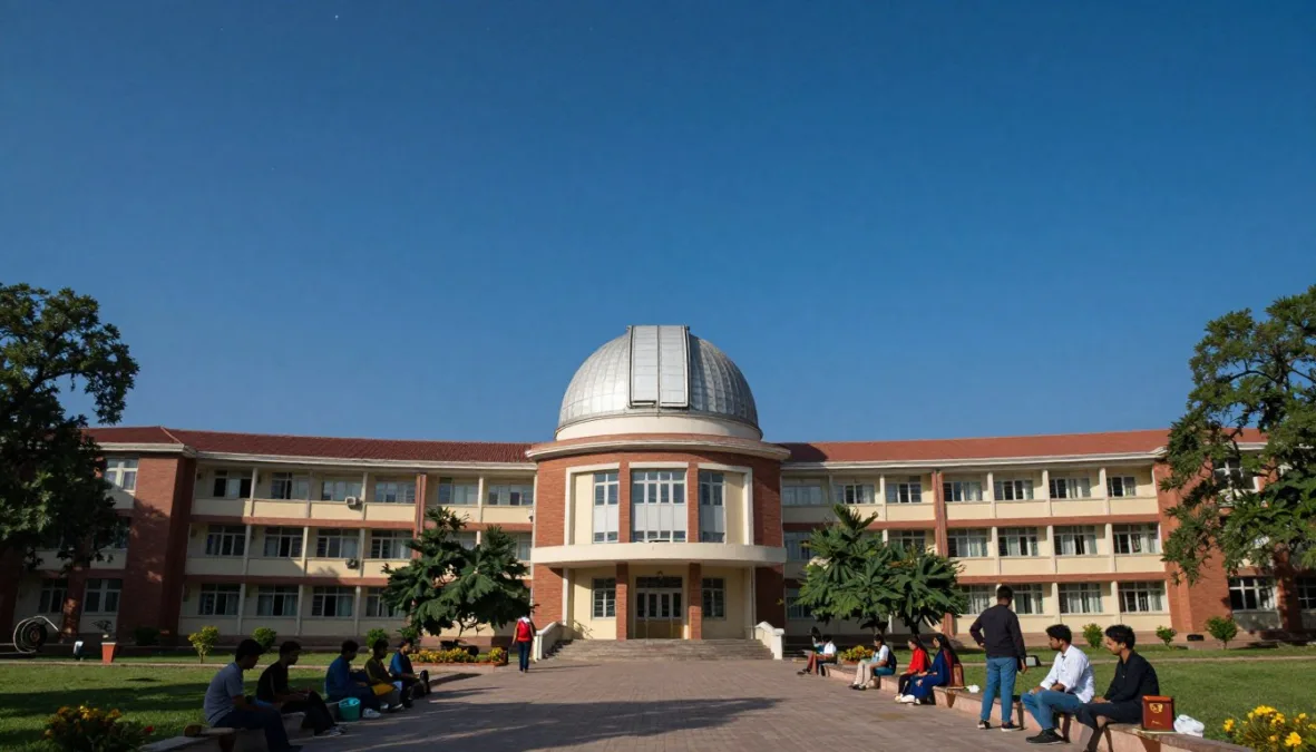 Top 10 astronomy universities in India for masters campus and night sky