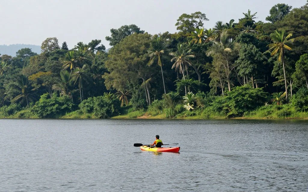Umiam Lake landscape