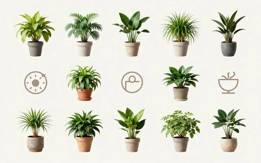 comparison of ten indoor plants for new plant owners