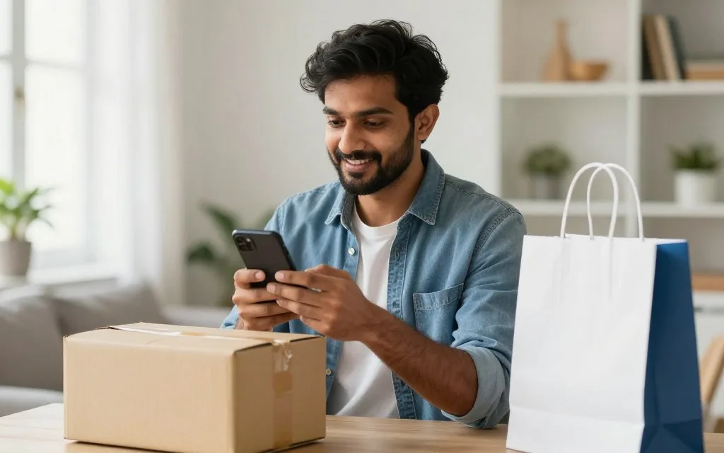 online shopping app used to order household products in India online shopping app used to order household products in India