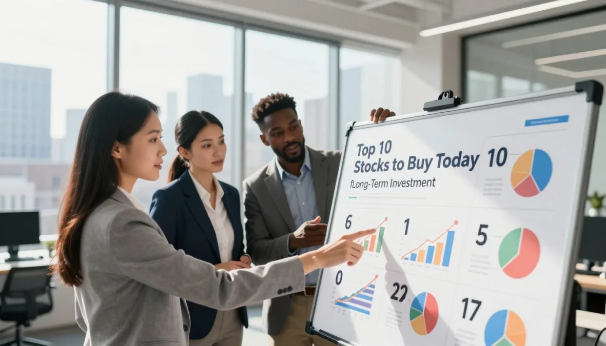 top 10 stocks to buy today for long term investment